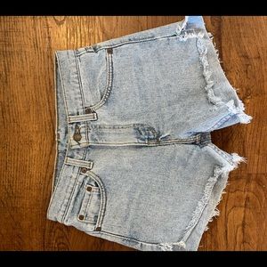 Levi’s high waisted shorts